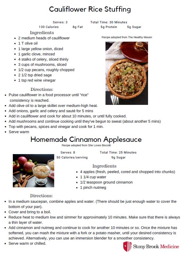 thanksgiving recipe II