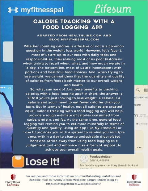 tracking your calories
